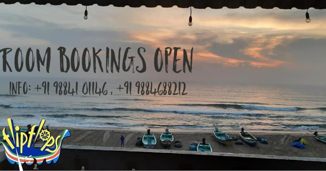 Flipflops Beach Shack Mahabalipuram Exteriör bild